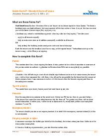 Standard Form of Lease (Form P) - Government of Nova Scotia - Thumbnail