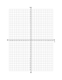 Coordinate Graph Paper - Thumbnail