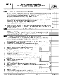 Form 4972 (2023) - Thumbnail