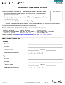 T1158 Registration of Family Support Payments - Thumbnail