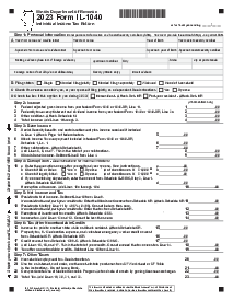 Form IL-1040 - Thumbnail