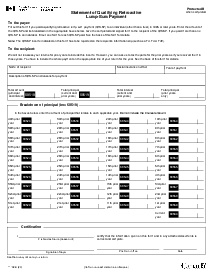 T1198 Statement of Qualifying Retroactive Lump-Sum Payment - Thumbnail