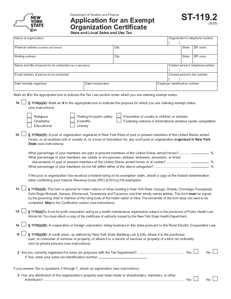 Form ST-119.2