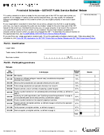 RC7066-SCH Provincial Schedule - Public Service Bodies Rebate - Thumbnail