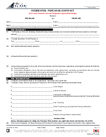 Alberta Residential Purchase Contract - Thumbnail