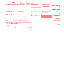 Form 3921 - Thumbnail