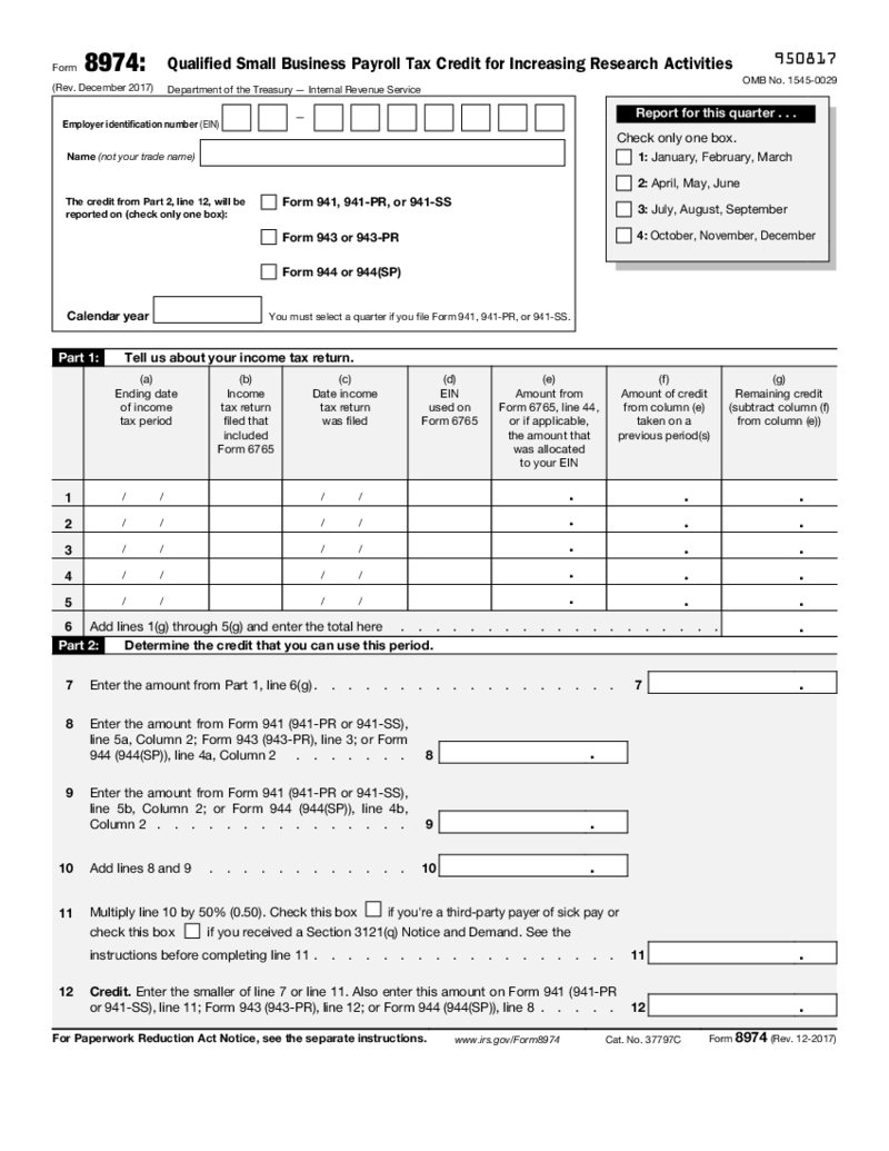 Form 8974