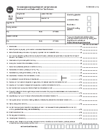 Fillable State and Local Sales and Use Tax Return (Form SLS 450) - Thumbnail