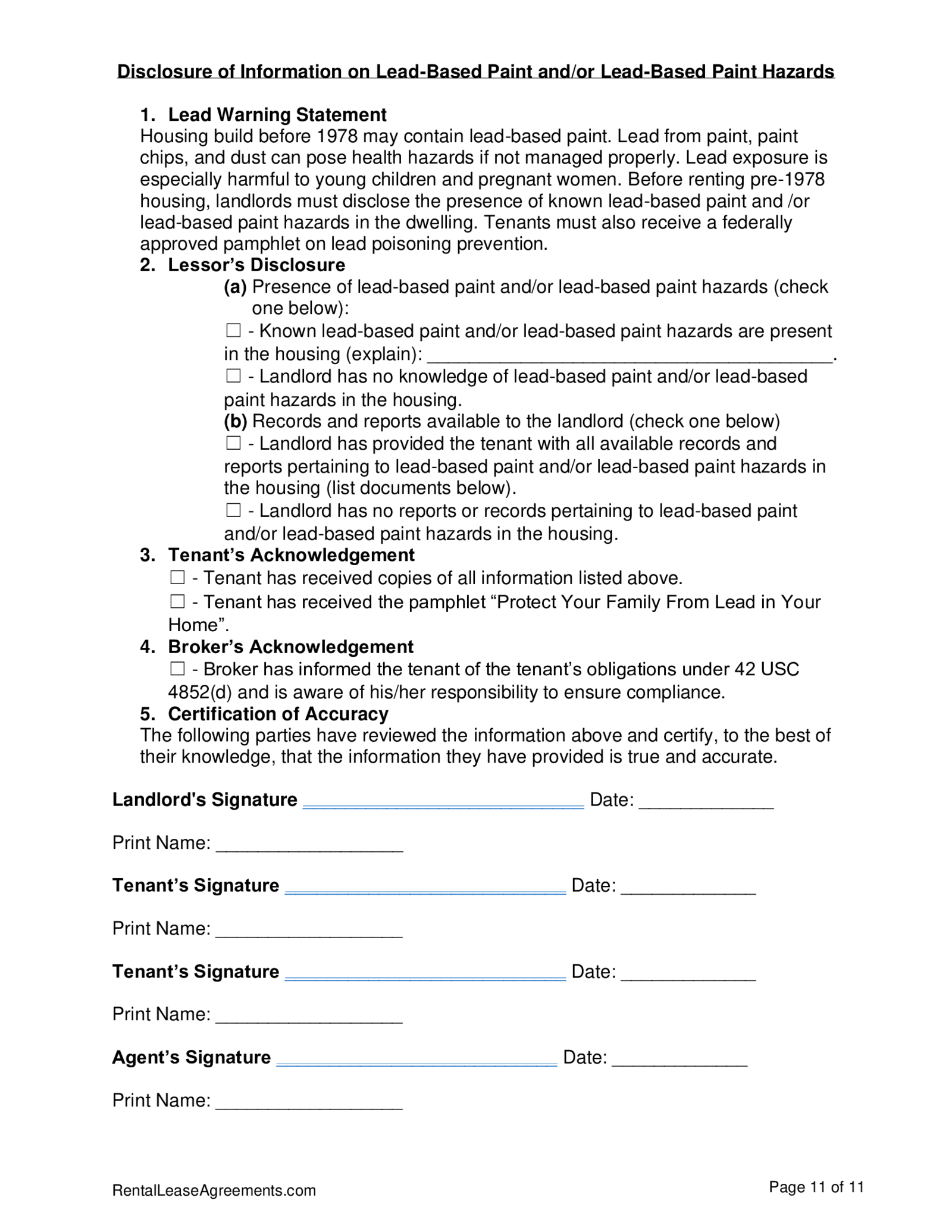 New York Residential Lease Agreement - Thumbnail