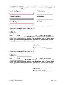 New York Commercial Lease Agreement - Thumbnail