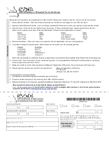 Form MO-1040ES - Estimated Tax Declaration for Individuals - Thumbnail