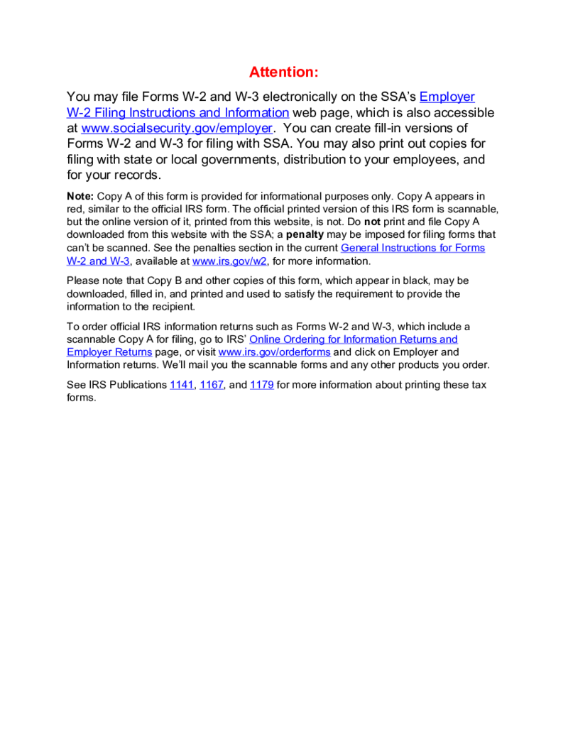 Form W-3 (2020)