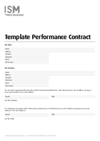 Template Performance Contract - Thumbnail