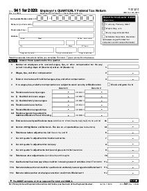 Form 941 (2020) - Thumbnail