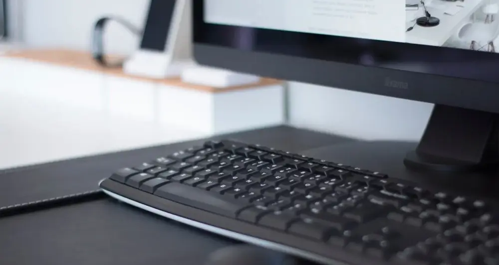 computer on your desk