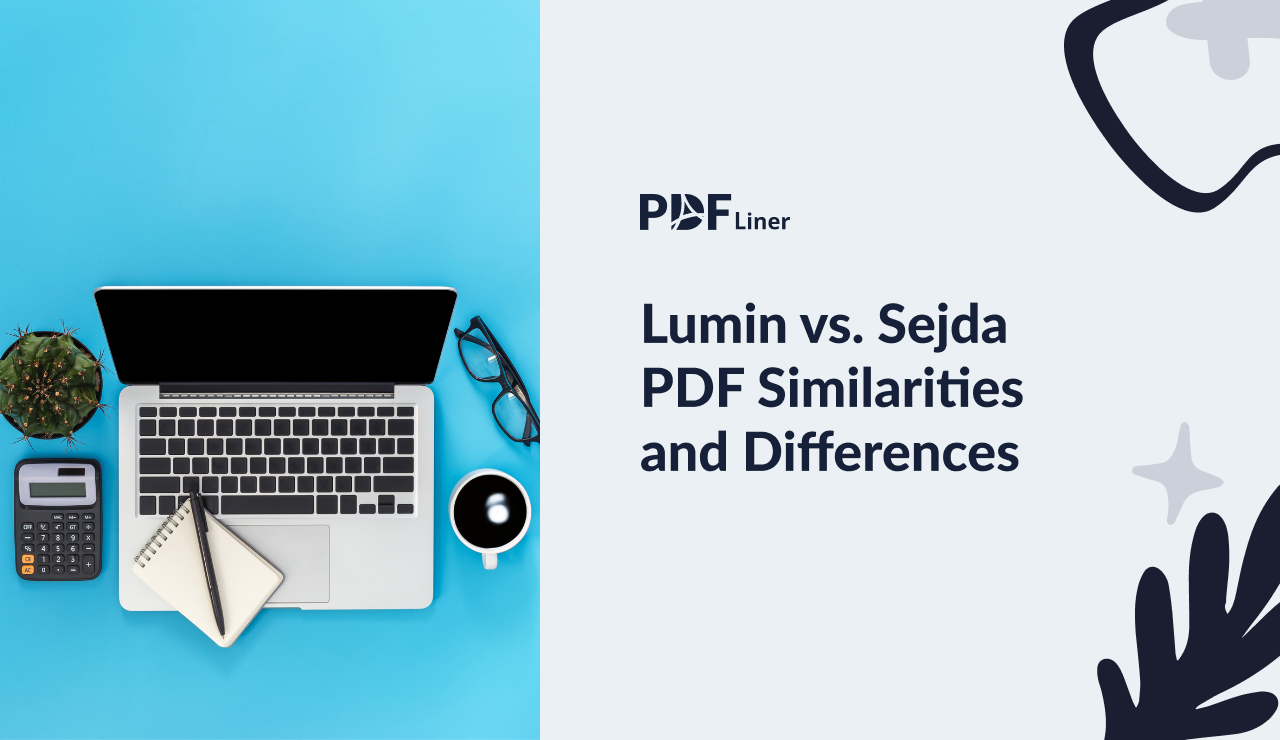 lumin vs. sejda pdf decorative image